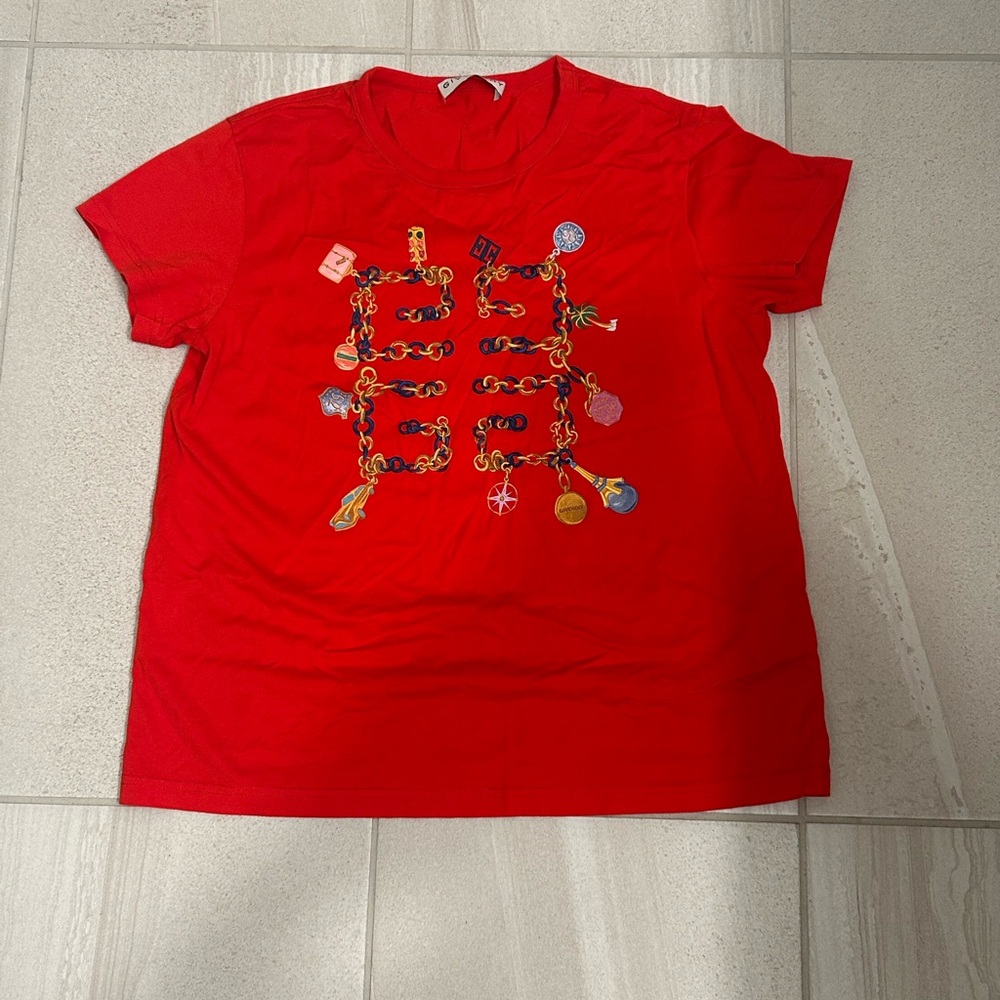 Givenchy Bold Red Tee
